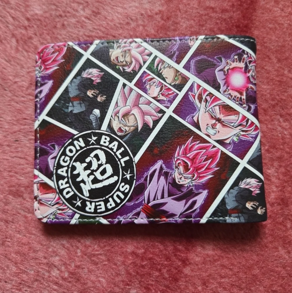 New dragon ball super anime manga leather wallet